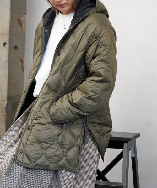 TAION（タイオン） ダウンジャケット ダウン MILITARY M65 LINER W-ZIP