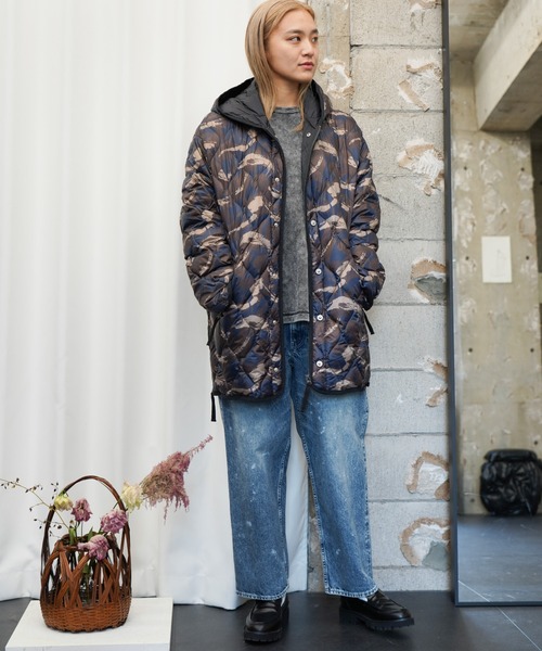 TAION（タイオン） ダウンジャケット ダウン MILITARY M65 LINER W-ZIP