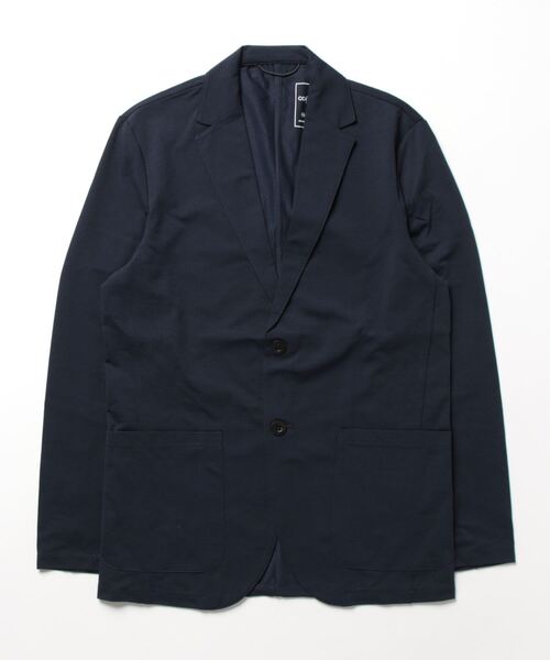 「ABAHOUSE GRAY」 テーラードジャケット 48 ネイビー メンズ_画像2
