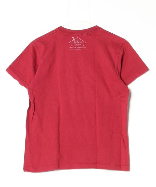 「EEL」 半袖Tシャツ S レッド メンズ_画像2