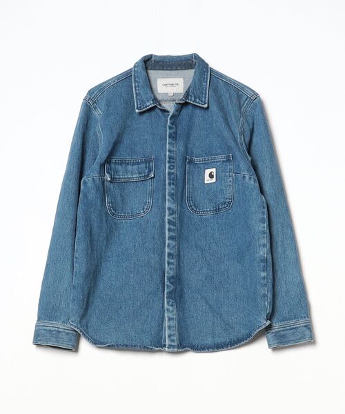 Carhartt デニムジャケット Mサイズ ブルー Carhartt（カーハート） デニムジャケット M ブルー レディース