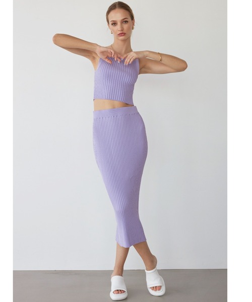 「ALEXIA STAM」 タイトスカート M ブルー レディース_画像7