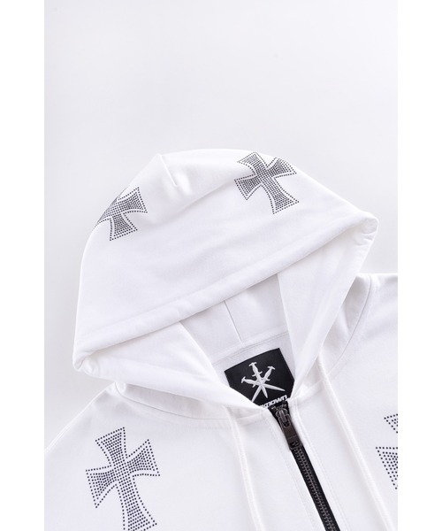 UNKNOWN LONDON（アンノウンロンドン） ベスト ジレ ジップフーディ 