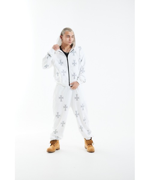 UNKNOWN LONDON（アンノウンロンドン） ベスト ジレ ジップフーディ 