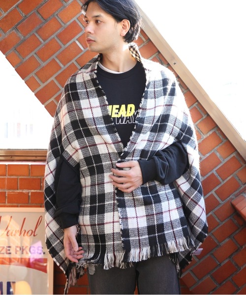 「８(eight)」 ストール FREE イエロー メンズ_画像3