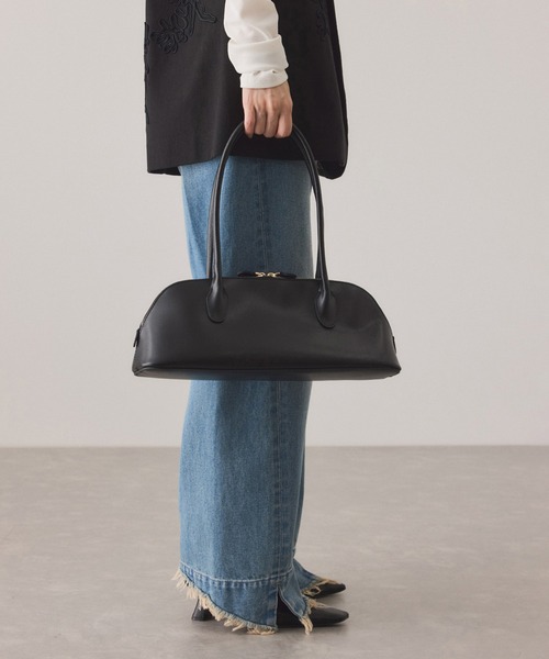 ADAM ET ROPE'（アダムエロペ） ボストンバッグ スプリットレザー