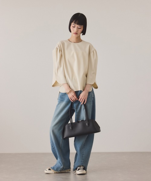 ADAM ET ROPE'（アダムエロペ） ボストンバッグ スプリットレザー
