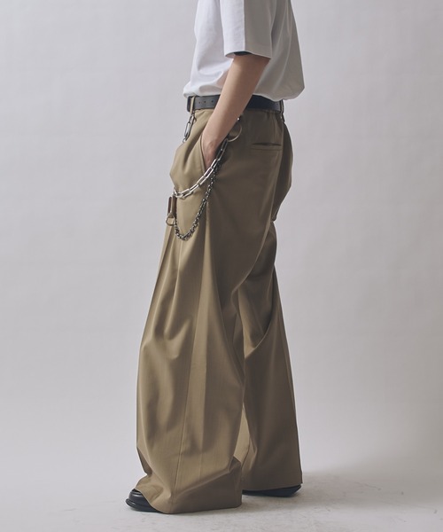 Lui's（ルイス） ワイドパンツ スラックス SURJENT ディープスラックス