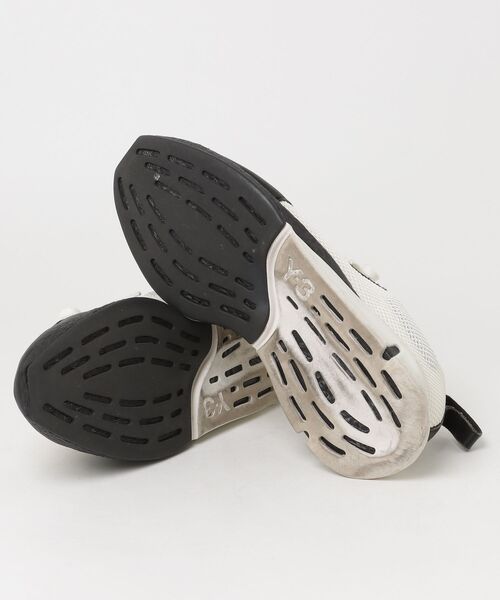 「Y-3」 ローカットスニーカー 25.5cm ホワイト メンズ_画像3