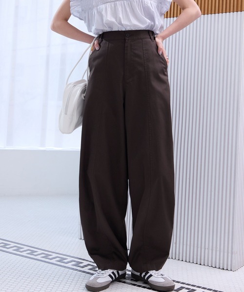 THE CRAFT CREW PRODUCTS ワイドパンツ チノパン バックツイルカーブ