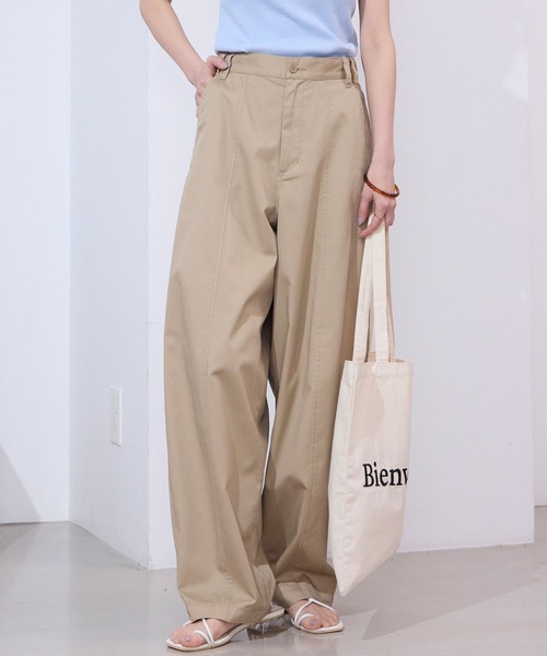 THE CRAFT CREW PRODUCTS ワイドパンツ チノパン バックツイルカーブ