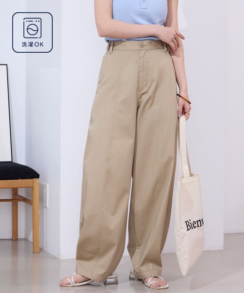 THE CRAFT CREW PRODUCTS ワイドパンツ チノパン バックツイルカーブ