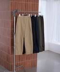 ワイドパンツ チノパン バックツイルカーブパン...の詳細画像1