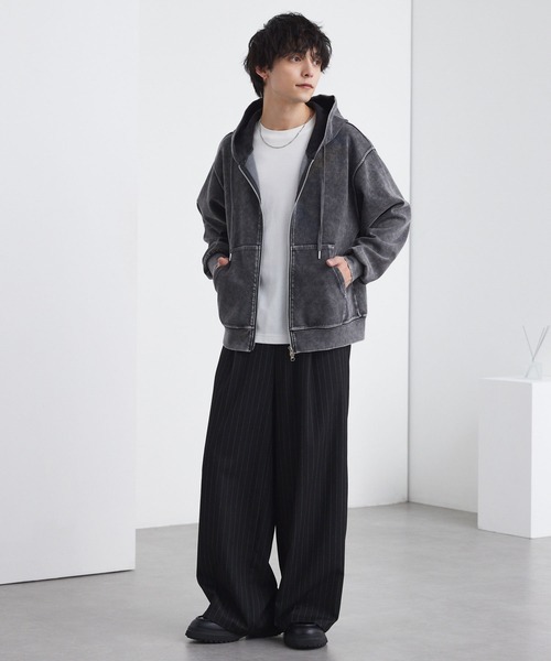 MONO-MART（モノマート） パーカー ヴィンテージライク ケミカル