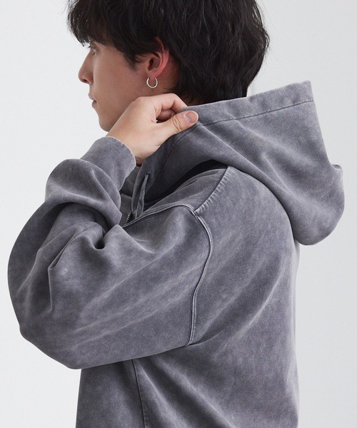 MONO-MART（モノマート） パーカー ヴィンテージライク ケミカル