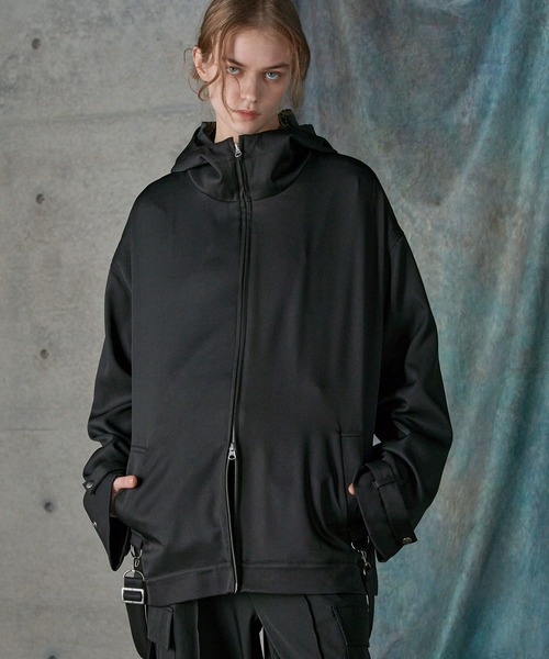 「SERACE」 マウンテンパーカー L ダークブルー メンズ_画像2