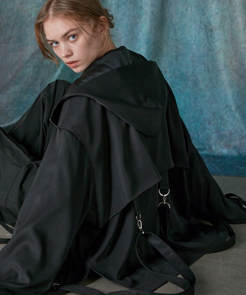 「SERACE」 マウンテンパーカー L ダークブルー メンズ_画像6