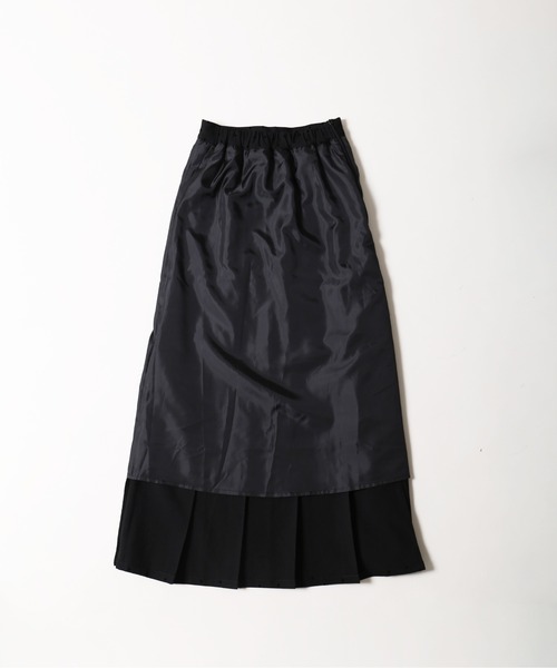 「WC」 プリーツスカート FREE ブラック レディース_画像7