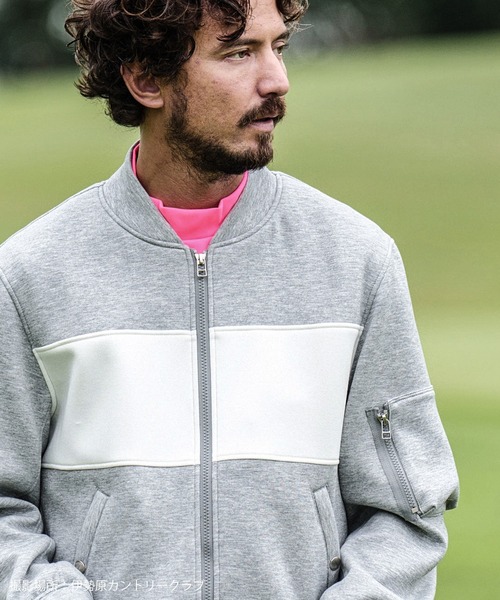 「felkod」 ブルゾン S ブラック×ホワイト メンズ_画像4