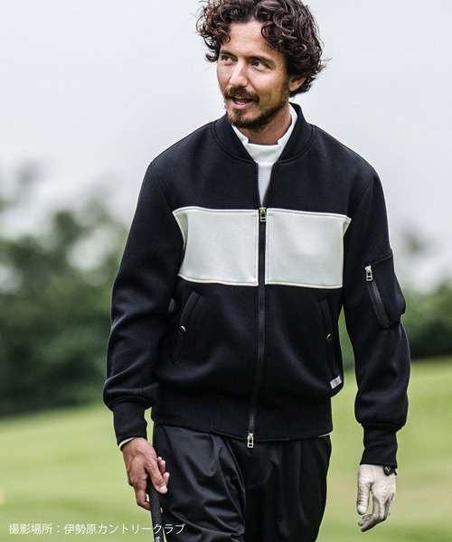 「felkod」 ブルゾン S ブラック×ホワイト メンズ_画像8