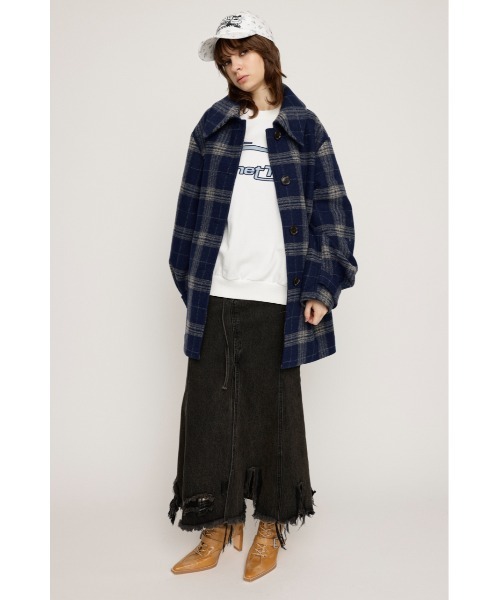 「SLY」 スウェットカットソー FREE ブラック レディース_画像2