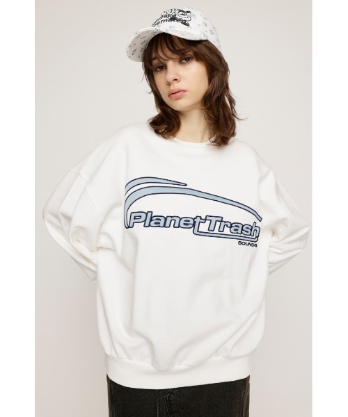 「SLY」 スウェットカットソー FREE ブラック レディース_画像3