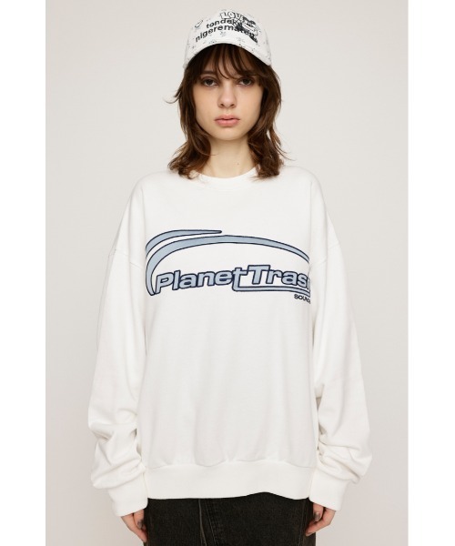 「SLY」 スウェットカットソー FREE ブラック レディース_画像5