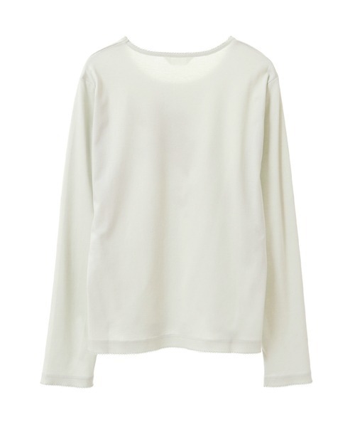 「PINK HOUSE」 長袖カットソー LARGE ピンク レディース_画像3