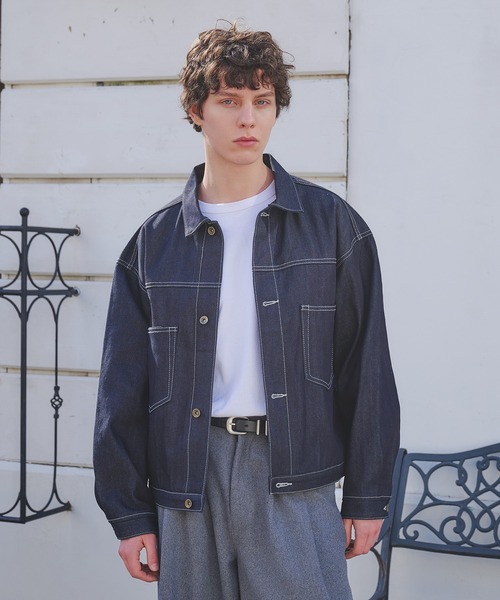Regen Glanz デニムジャケット gジャン selveage denim work jacket