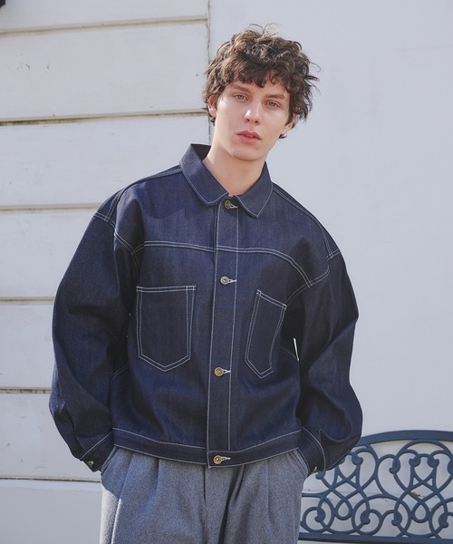 Regen Glanz デニムジャケット gジャン selveage denim work jacket