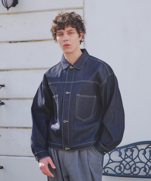 Regen Glanz デニムジャケット gジャン selveage denim work jacket