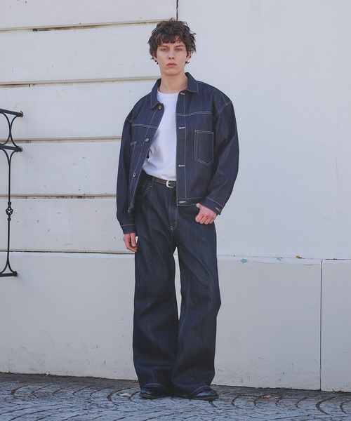 Regen Glanz デニムジャケット gジャン selveage denim work jacket
