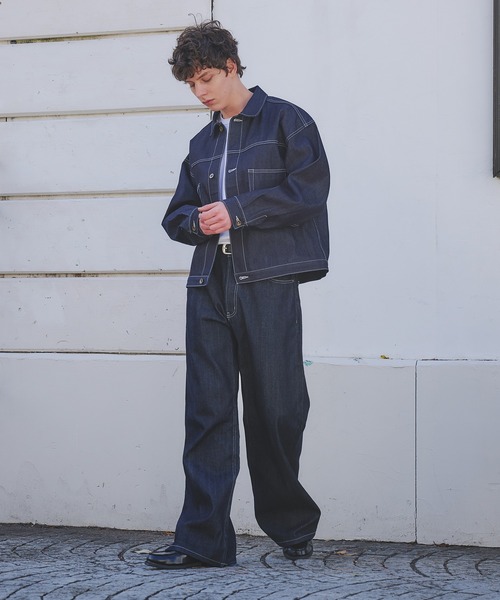 Regen Glanz デニムジャケット gジャン selveage denim work jacket