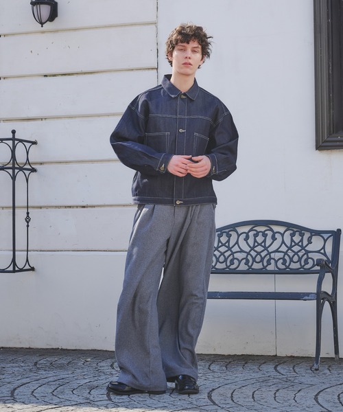 Regen Glanz デニムジャケット gジャン selveage denim work jacket