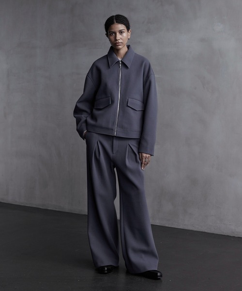 「CALLNE」 ブルゾン L ブラック メンズ_画像7