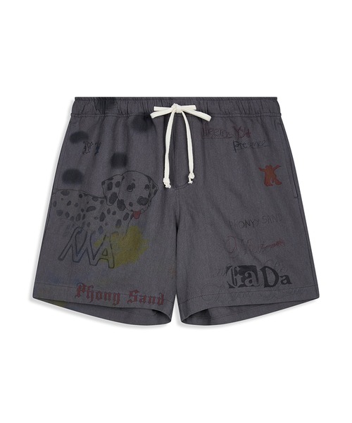OPEN Yy PET CLUB DALMATIAN SHORTSショートパンツ OPEN Yy パンツ 「OPEN YY」PET CLUB DALMATIAN SHORTS レディース