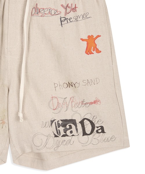 OPEN Yy パンツ 「OPEN YY」PET CLUB DALMATIAN SHORTS レディース