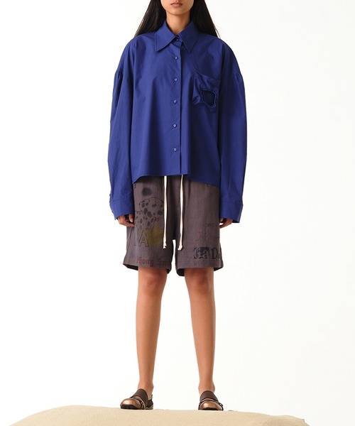 OPEN Yy パンツ 「OPEN YY」PET CLUB DALMATIAN SHORTS レディース