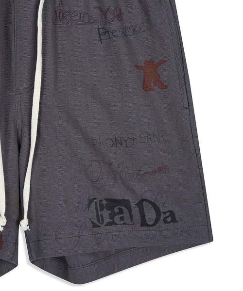 OPEN Yy パンツ 「OPEN YY」PET CLUB DALMATIAN SHORTS レディース