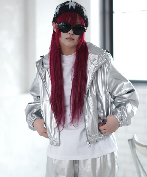 「improves」 ブルゾン FREE シルバー メンズ_画像2