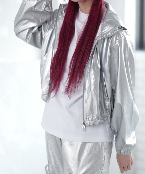 「improves」 ブルゾン FREE シルバー メンズ_画像4