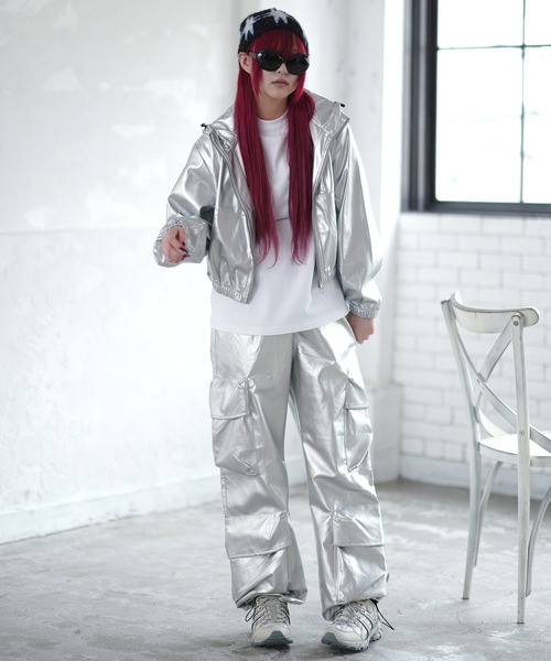 「improves」 ブルゾン FREE シルバー メンズ_画像5