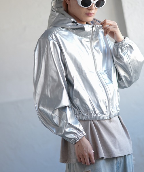 「improves」 ブルゾン FREE シルバー メンズ_画像6