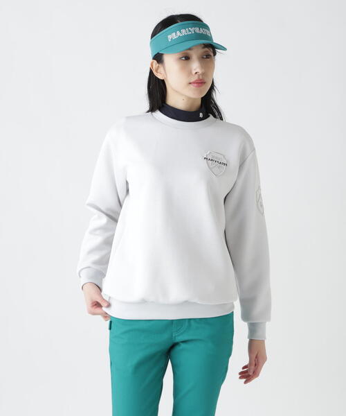 トレーナー スウェット 「PEARLY GATES」NOモノフィラアヤクッションクルーネックカットソー レディース