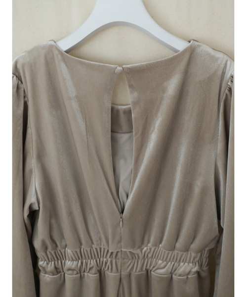 「Katrin TOKYO」 長袖ワンピース - ベージュ レディース_画像3