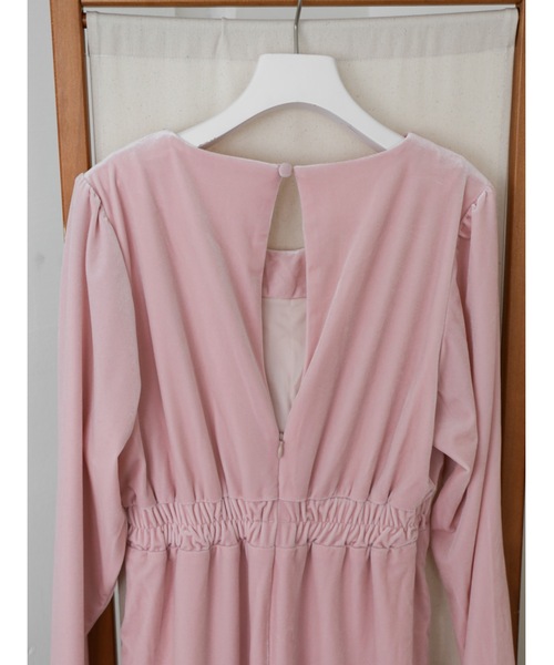 「Katrin TOKYO」 長袖ワンピース - ベージュ レディース_画像6