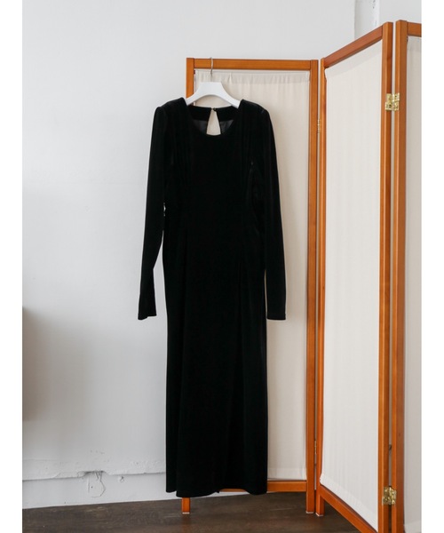 「Katrin TOKYO」 長袖ワンピース - ベージュ レディース_画像8