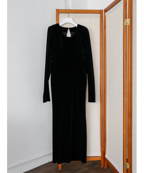 「Katrin TOKYO」 長袖ワンピース - ベージュ レディース_画像9