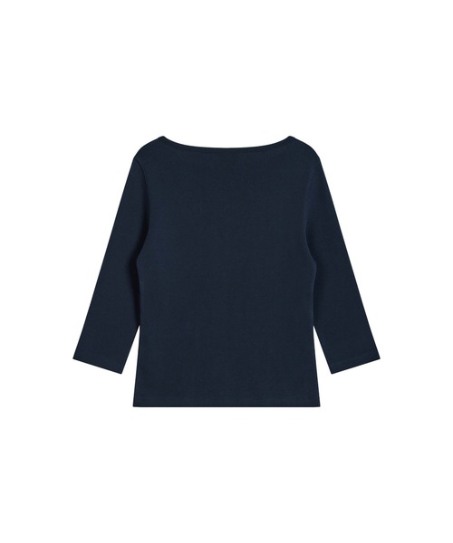 emis tシャツ (W) BOAT NECK 3/4 SLEEVE T-SHIRT レディース メンズ