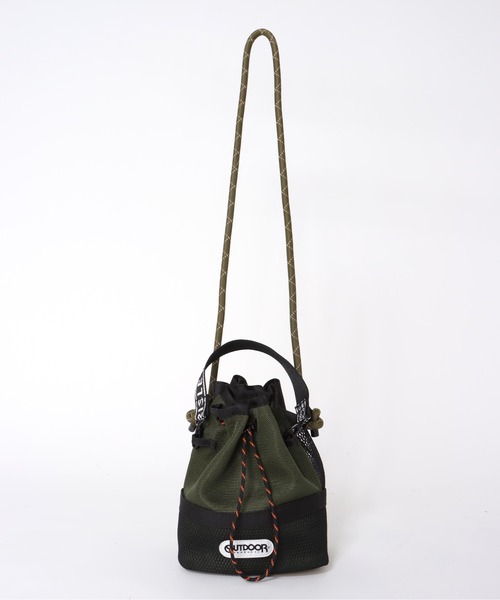 ショルダーバッグ バッグ 「RISLEY×OUTDOOR PRODUCT」メッシュWポシェット レディース_21